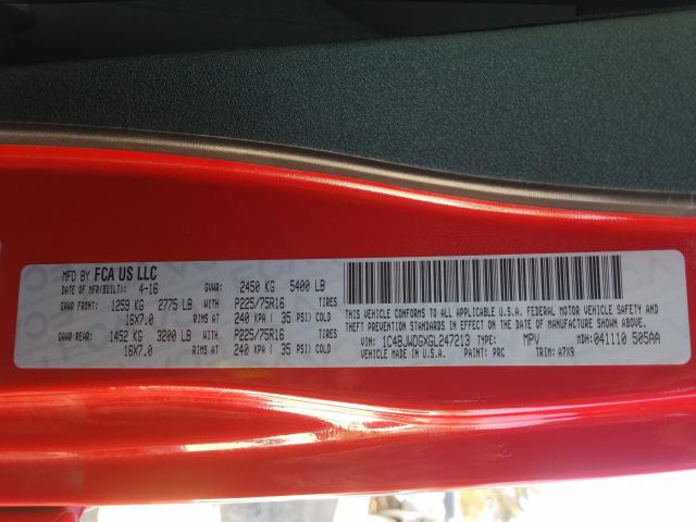 2016 JEEP WRANGLER U 1C4BJWDGXGL247213