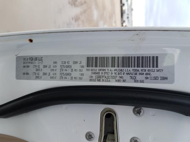 2018 RAM 1500 LONGH 1C6RR7PT4JS172597