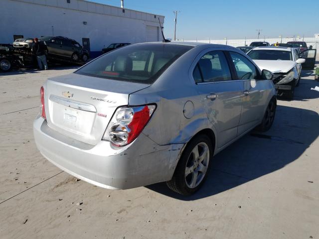 2012 CHEVROLET SONIC LTZ 1G1JE5SB6C4169107