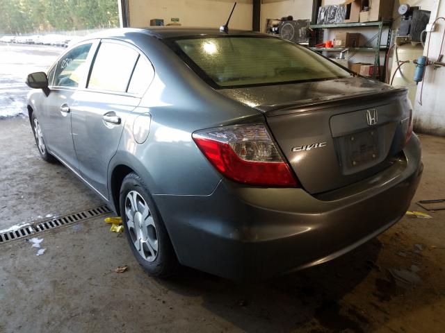 2012 HONDA CIVIC HYBR JHMFB4F38CS001689