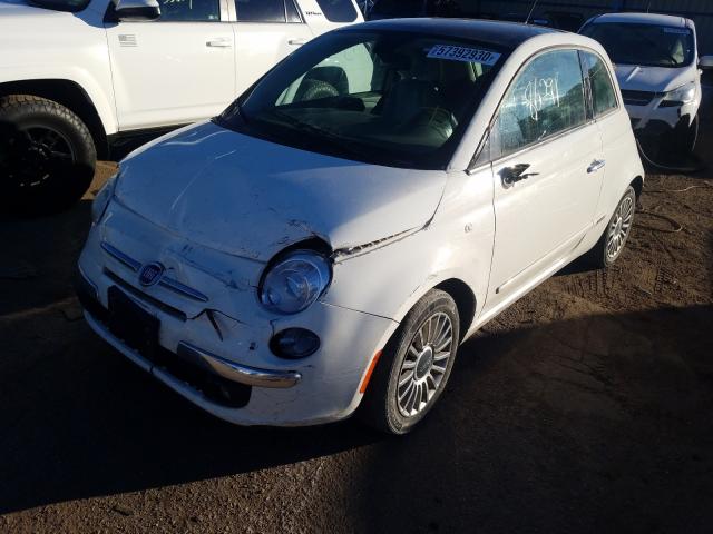 2012 FIAT 500 LOUNGE 3C3CFFCR2CT118507