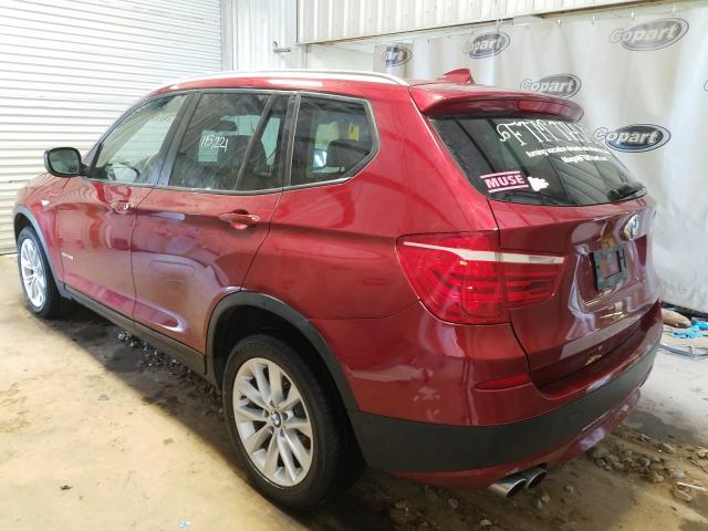2014 BMW X3 XDRIVE2 5UXWX9C55E0D11126