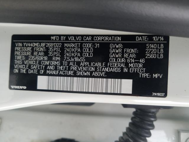 2015 VOLVO XC60 T5 YV440MDJ8F2681322