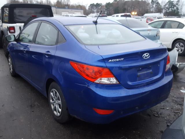 2013 HYUNDAI ACCENT GLS KMHCT4AE0DU507223