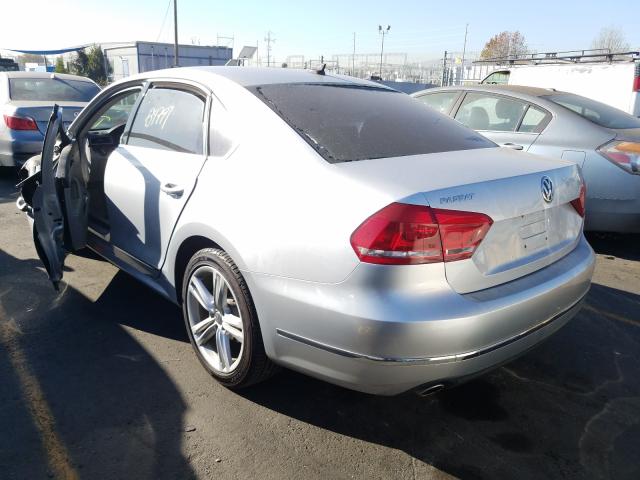 2013 VOLKSWAGEN PASSAT SEL 1VWCN7A34DC137847