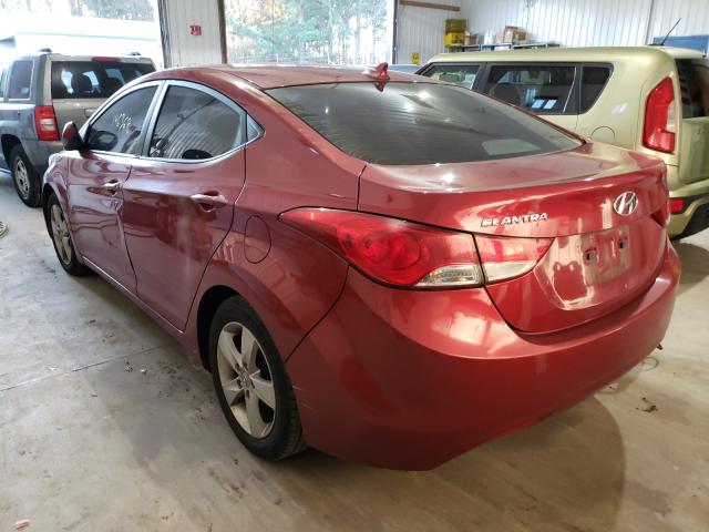 2013 HYUNDAI ELANTRA GL KMHDH4AE5DU785718