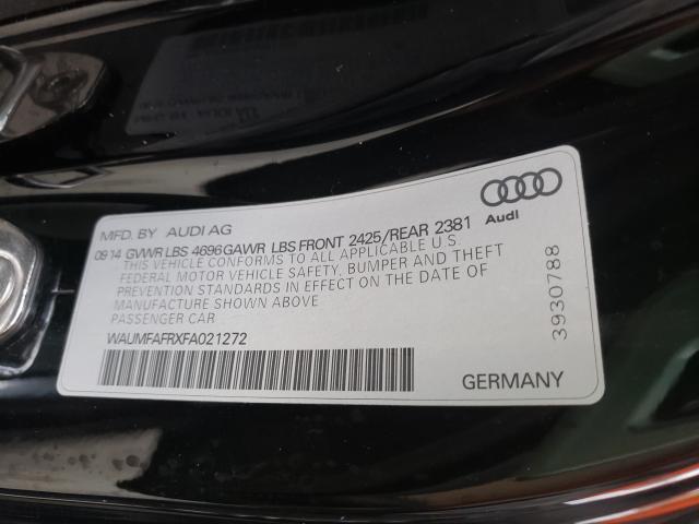 2015 AUDI A5 PREMIUM WAUMFAFRXFA021272