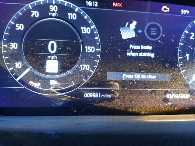 2020 LAND ROVER RANGE ROVE SALZP2FXXLH042712