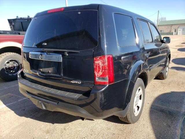 2012 HONDA PILOT LX 5FNYF4H27CB065822
