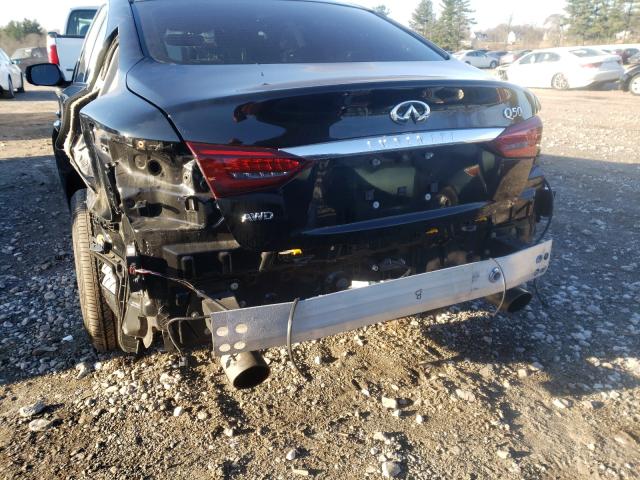 2019 INFINITI Q50 LUXE JN1EV7AR1KM594318