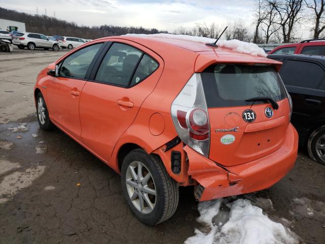 2013 TOYOTA PRIUS C JTDKDTB32D1045916