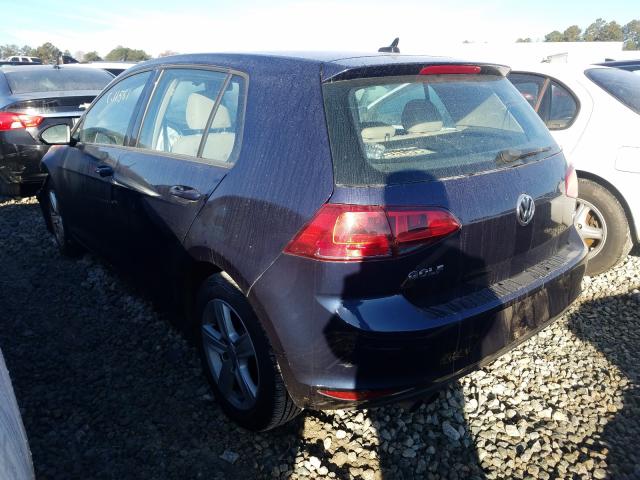 2017 VOLKSWAGEN GOLF S 3VW217AU2HM047732