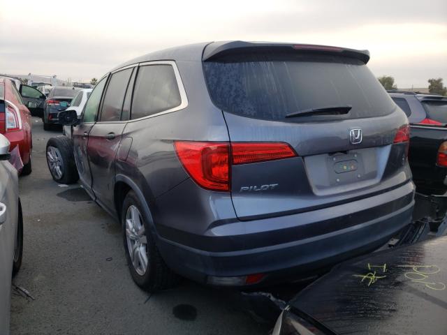 2016 HONDA PILOT LX 5FNYF5H18GB015059