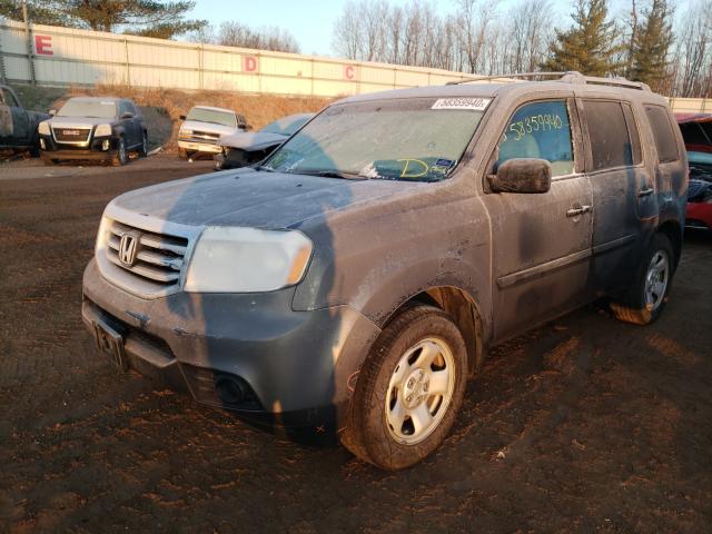2012 HONDA PILOT LX 5FNYF4H20CB005557