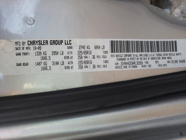 2010 DODGE GRAND CARA 2D4RN4DE9AR132920