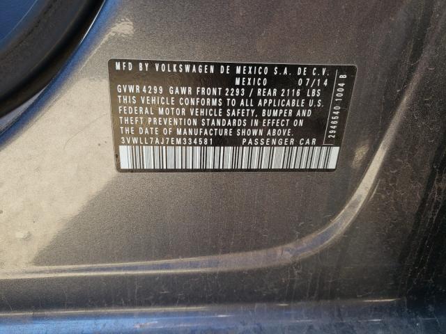 2014 VOLKSWAGEN JETTA TDI 3VWLL7AJ7EM334581