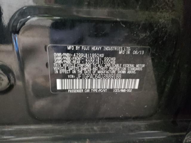 2013 SUBARU IMPREZA PR JF1GPAC64D2889188