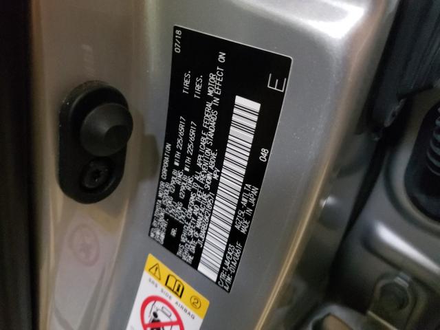 2019 LEXUS NX 300 BAS JTJBARBZ6K2189571