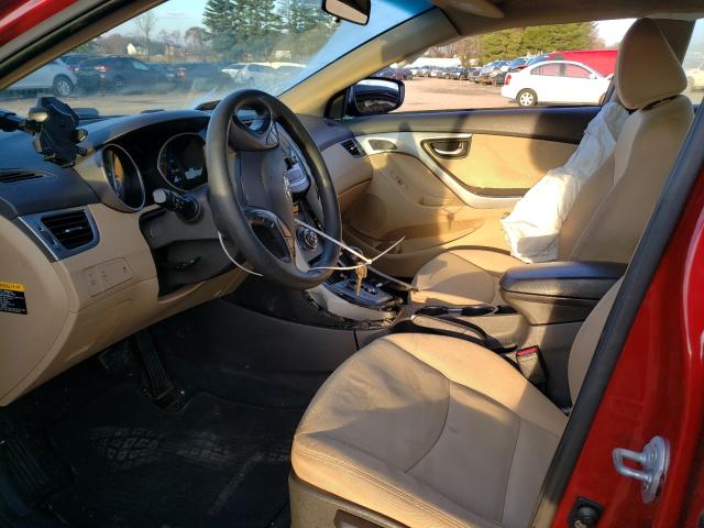 2013 HYUNDAI ELANTRA GL KMHDH4AE4DU790103