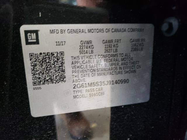 2018 CADILLAC XTS LUXURY 2G61M5S35J9140990