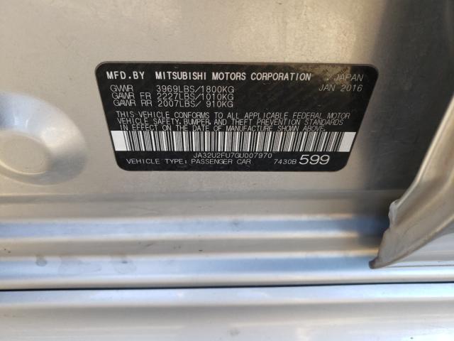 2016 MITSUBISHI LANCER ES JA32U2FU7GU007970
