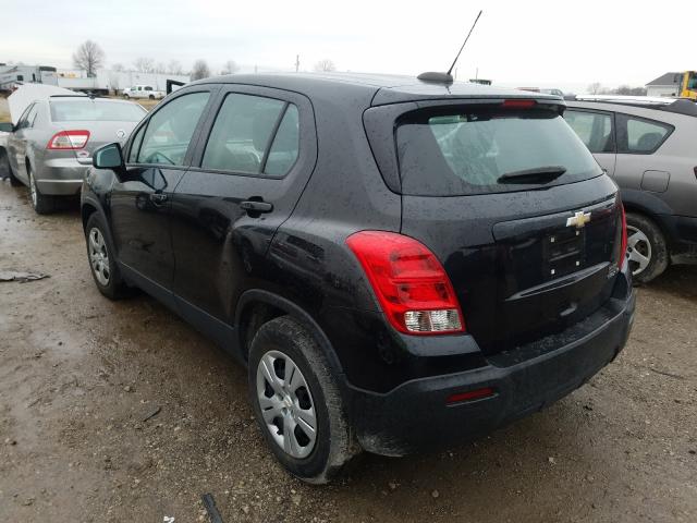 2016 CHEVROLET TRAX LS KL7CJKSB4GB735838