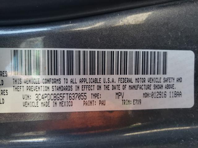 2015 DODGE JOURNEY SX 3C4PDCBG5FT637055