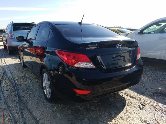 2014 HYUNDAI ACCENT GLS KMHCU4AEXEU667513