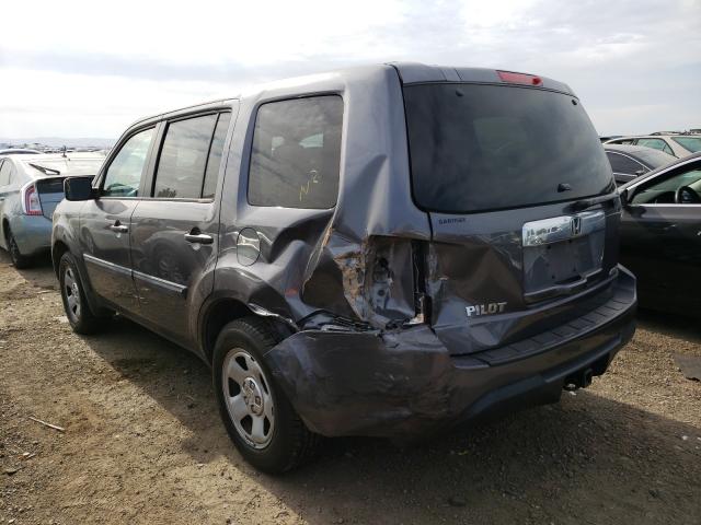 2015 HONDA PILOT LX 5FNYF4H20FB060434