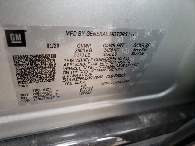 2020 BUICK ENCLAVE ES 5GAERBKW4LJ197683