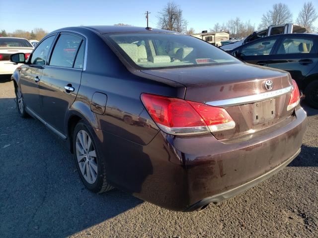 2011 TOYOTA AVALON BAS 4T1BK3DB3BU393256