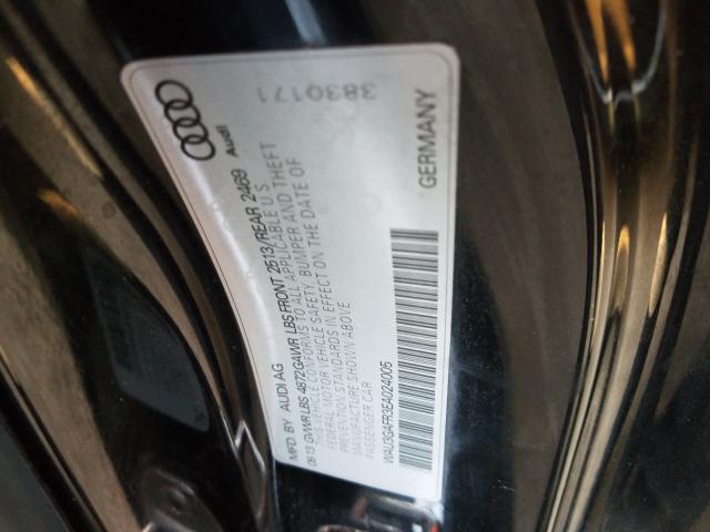2014 AUDI S5 PRESTIG WAU3GAFR3EA024005