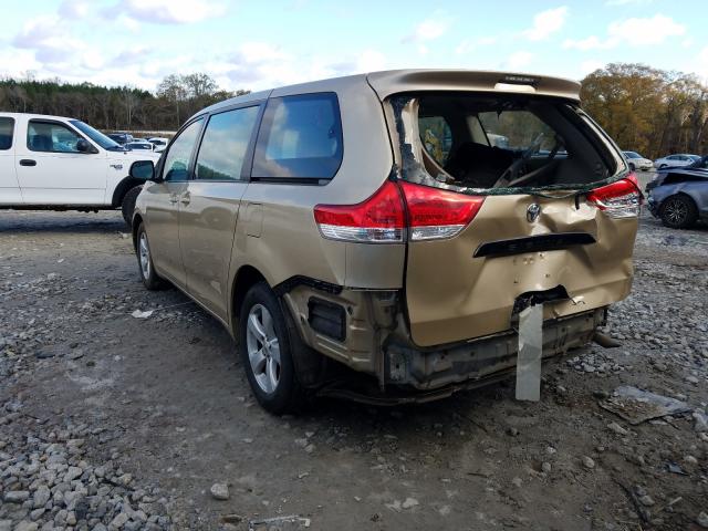 2011 TOYOTA SIENNA BAS 5TDKA3DC6BS007918
