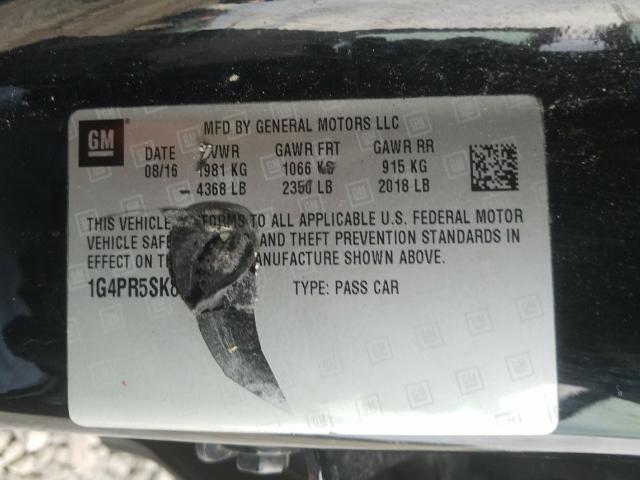 2017 BUICK VERANO SPO 1G4PR5SK8H4103313
