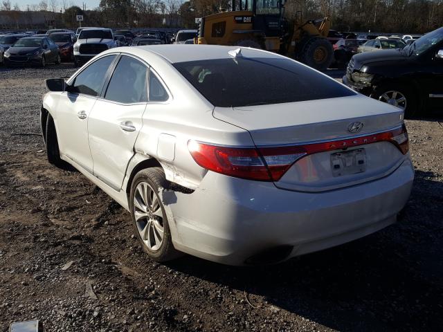 2013 HYUNDAI AZERA KMHFG4JG5DA259877