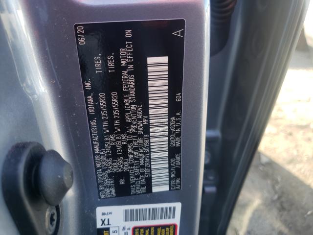 2020 TOYOTA HIGHLANDER - 5TDFZRAH7LS019879