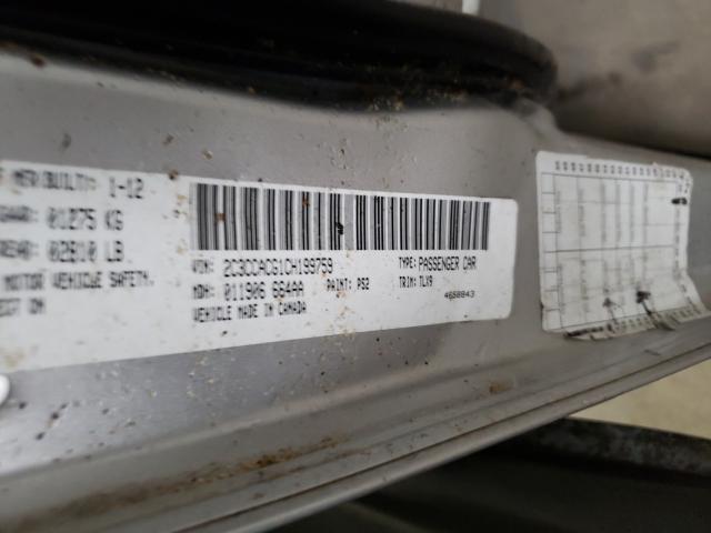 2012 CHRYSLER 300 LIMITE 2C3CCACG1CH199759