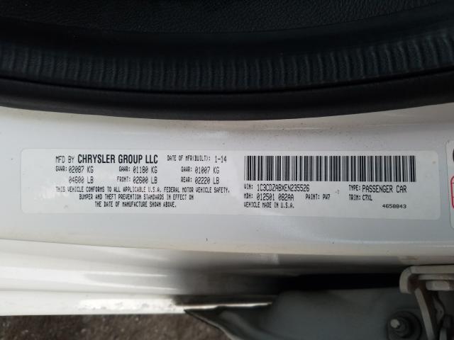 2014 DODGE AVENGER SE 1C3CDZABXEN235526