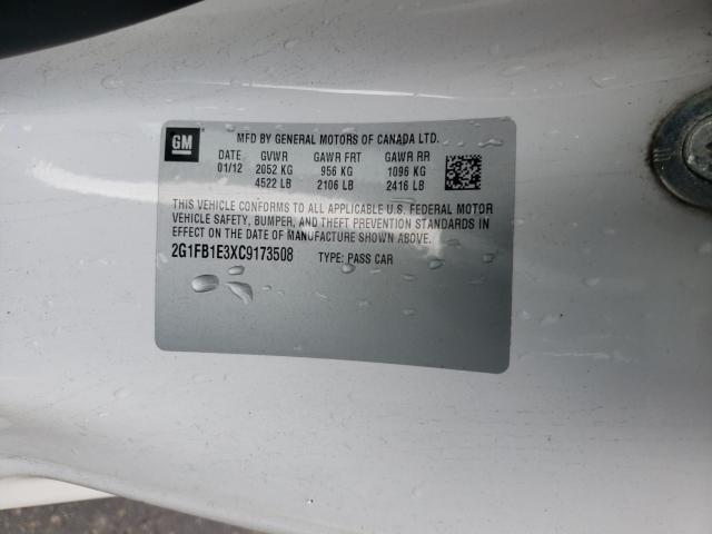 2012 CHEVROLET CAMARO LT 2G1FB1E3XC9173508