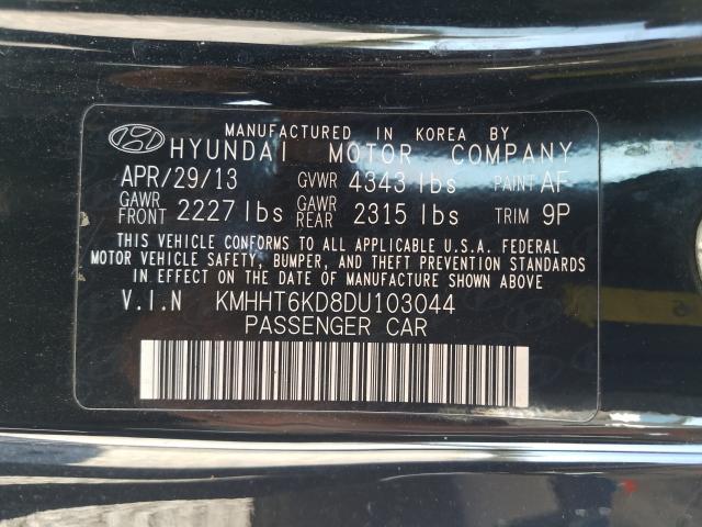 2013 HYUNDAI GENESIS CO KMHHT6KD8DU103044