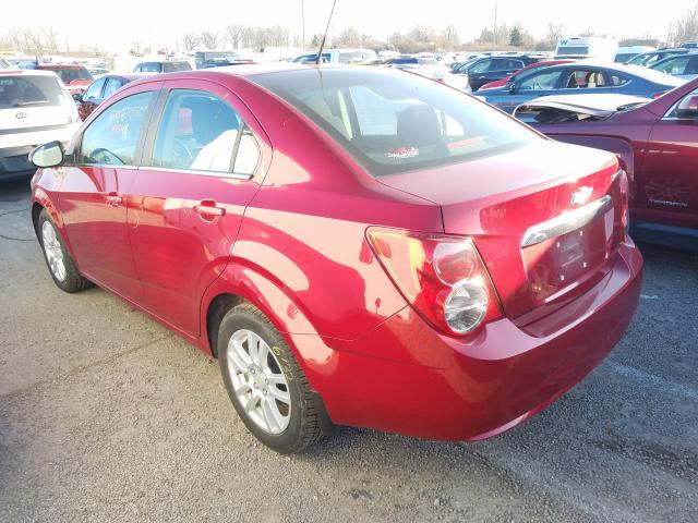 2012 CHEVROLET SONIC LT 1G1JC5SH2C4205188