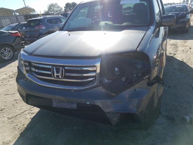 2012 HONDA PILOT EXL 5FNYF3H50CB036747