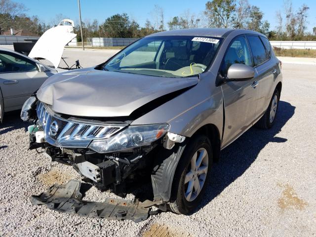 2010 NISSAN MURANO S JN8AZ1MUXAW016979