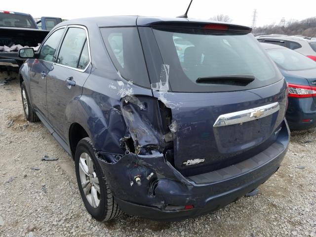 2013 CHEVROLET EQUINOX LS 2GNALBEK9D6350491
