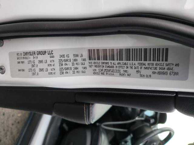 2015 JEEP CHEROKEE L 1C4PJMDS4FW513191