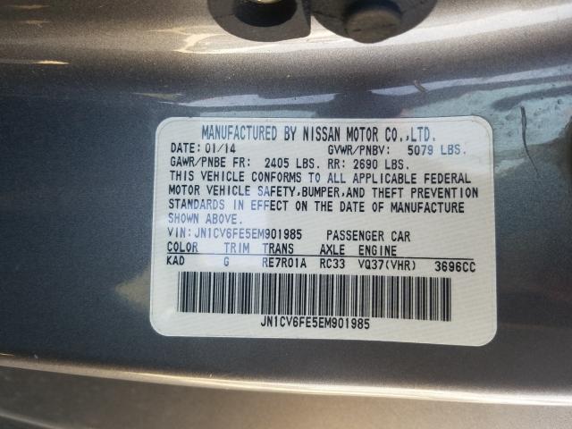 2014 INFINITI Q60 BASE JN1CV6FE5EM901985