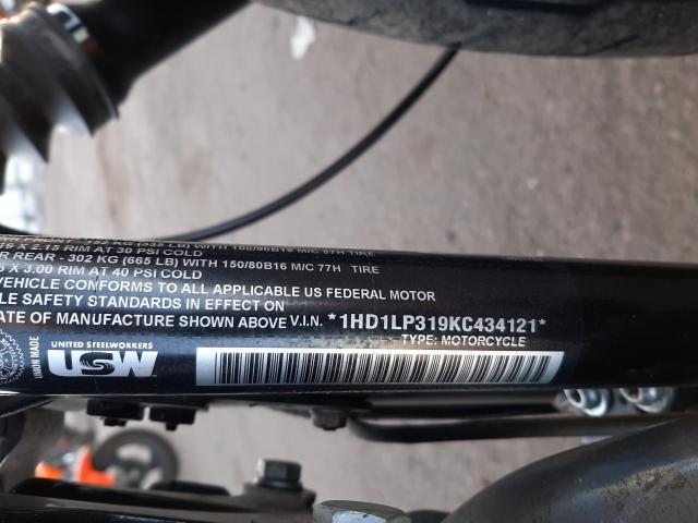 2019 HARLEY-DAVIDSON XL1200 1HD1LP319KC434121