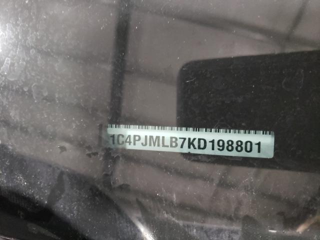 2019 JEEP CHEROKEE 1C4PJMLB7KD198801