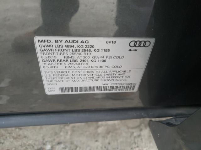 2018 AUDI Q3 PREMIUM WA1JCCFS9JR033592