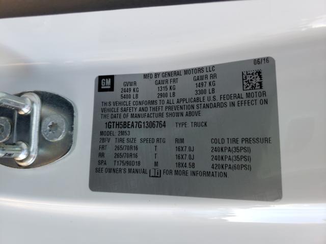 2016 GMC CANYON 1GTH5BEA7G1306764